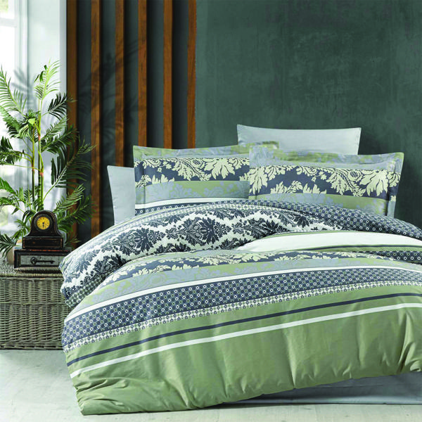 Maxstyle Saten Deluxe Orlenda Çift Kişilik Nevresim Takımı - Image 1
