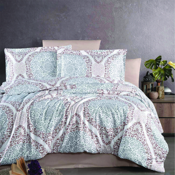 Maxstyle Saten Deluxe Tavisha Çift Kişilik Nevresim Takımı - Image 1