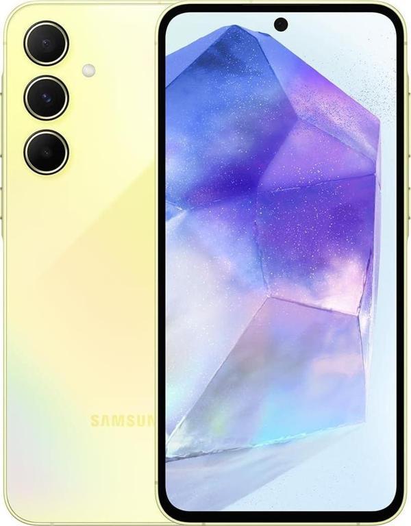 Samsung Galaxy A55 5G 8/128 GB Awesome Lemon Cep Telefonu Sm-A556E/Ds - Image 1