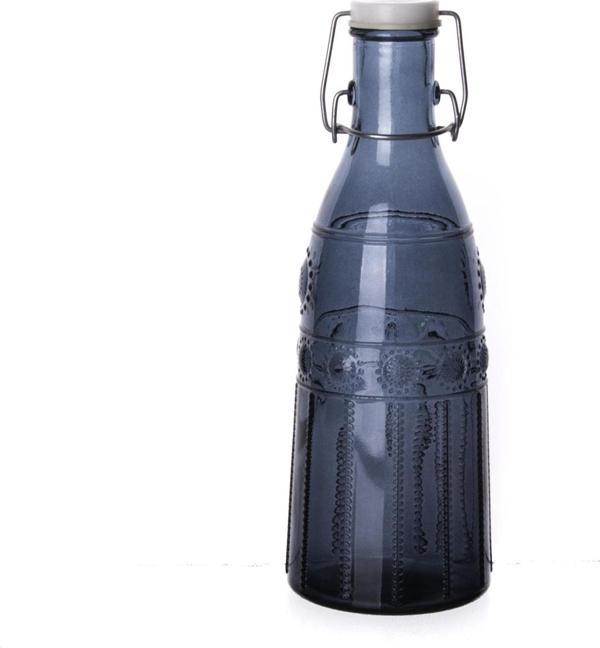 San Miguel Toscana Yağ Şişesi 1 Litre Lacivert - Image 1