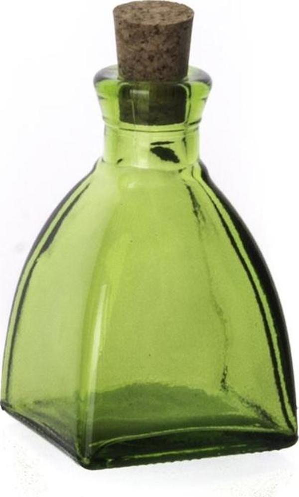 San Miguel Piramide Yağ Şişesi 200 Ml Yeşil - Image 1