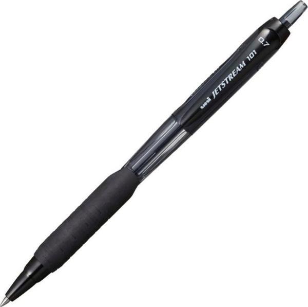 Uniball Jetstream 0.7 mm SXN-101 Tükenmez Kalem SİYAH - Image 1