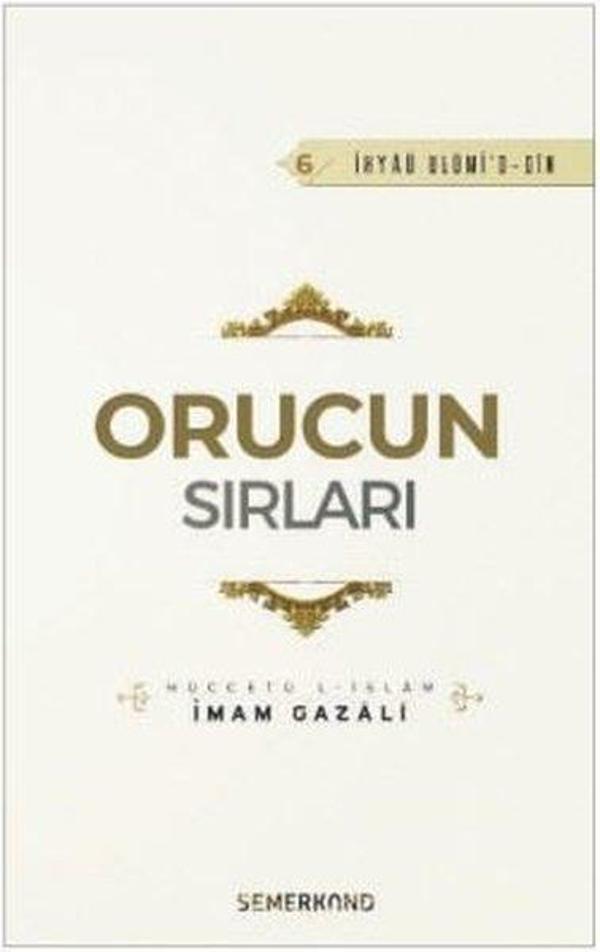 Semerkand Yayınları Orucun Sırları - Semerkand Yayınları - Image 1