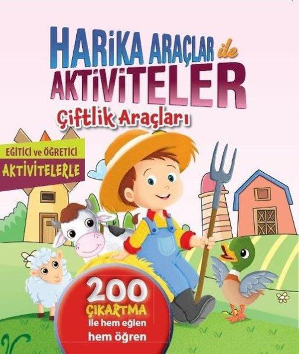 Çiftlik Araçları-Harika Araçlar Aktiviteler - Koloni Çocuk Yayınları - Image 1