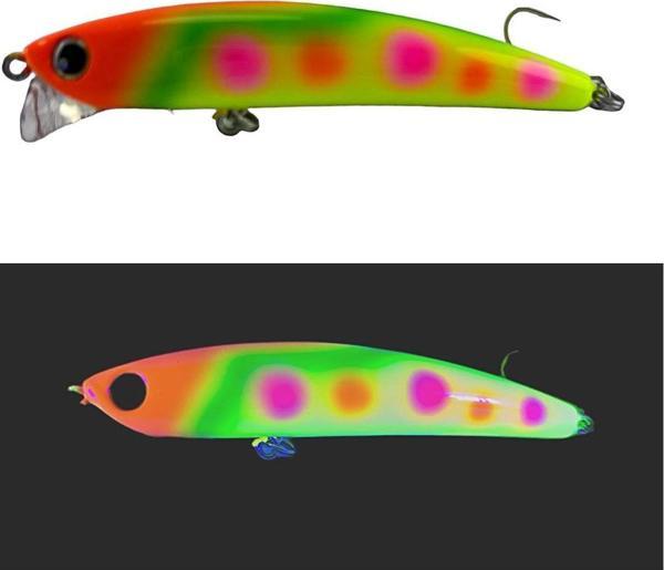 Longin Franky 90mm 13gr Floating Maket Balık TU010PA Carnival - Image 1