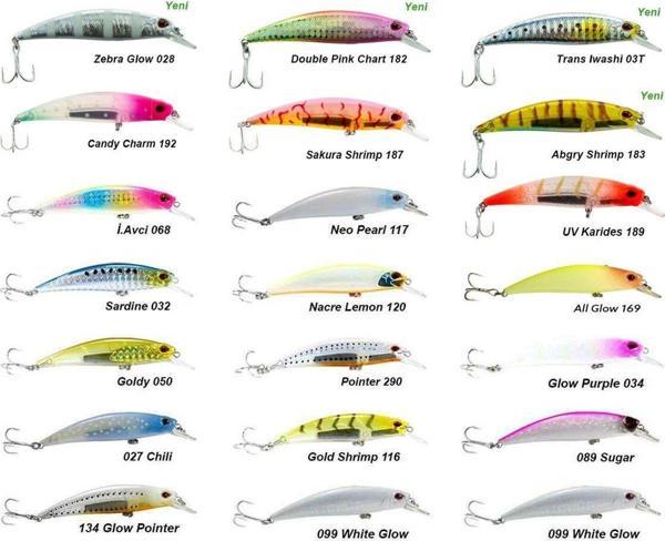 Fujin Ziggy 70mm 9.6gr Sinking LRF Maket Balık 187 Sakura Shrimp - Image 1