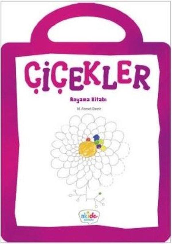 Çiçekler-Boyama Kitabı - Akide Şekeri Yayınları - Image 1