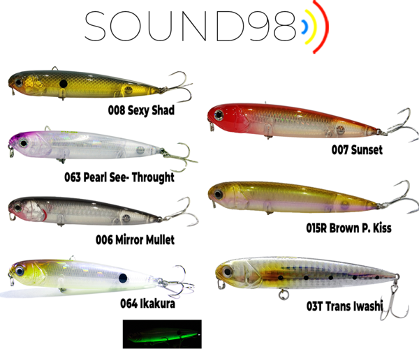 FUJIN Sound98 9,8cm 10,6gr Su Üstü Maket Balık 011 Illusion - Image 1