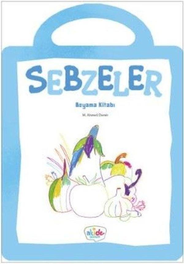 Sebzeler-Boyama Kitabı - Akide Şekeri Yayınları - Image 1