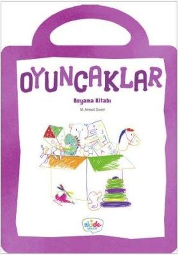 Oyuncaklar-Boyama Kitabı - Akide Şekeri Yayınları - Image 1