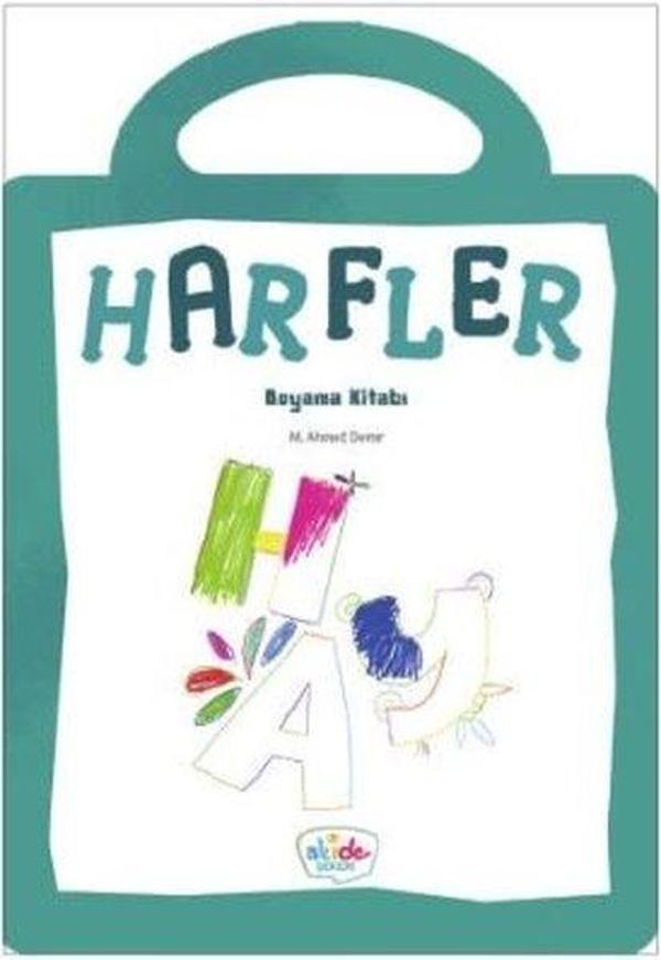 Harfler-Boyama Kitabı - Akide Şekeri Yayınları - Image 1