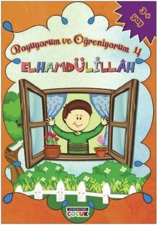 Elhamdülillah Boyama Kitabı-Boyuyorum ve Öğreniyorum 3 - Semerkand Çocuk - Image 1