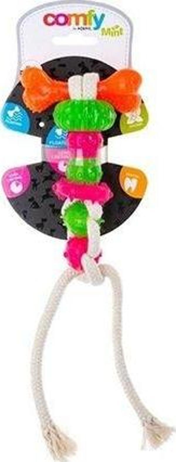 Aquael Comfy Toy 7 Parçalı Diş Temizleme Plastik Köpek Oyuncağı - Image 1