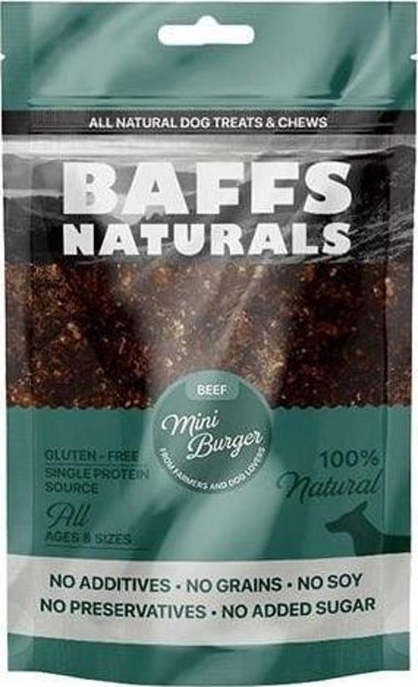 Baffs Naturals Dana Mini Burger Köpek Ödül Maması 100 Gr - Image 1