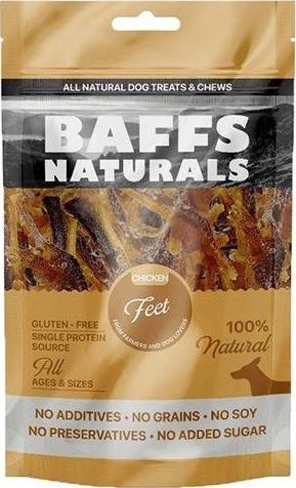 Baffs Naturals Tavuk Ayak Köpek Ödül Maması 100 Gr - Image 1