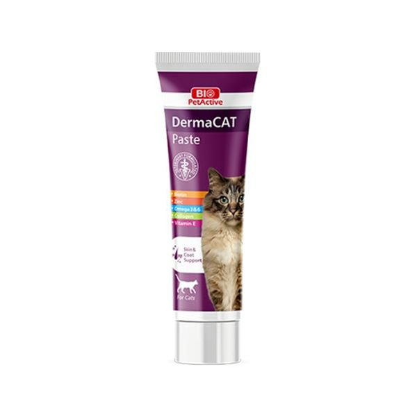 Bio PetActive Derma Cat Cilt Sağlığı Destekleyici Kedi Vitamin Macunu 100 Ml - Image 1