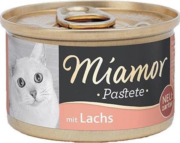 Miamor Pastete Somonlu Tahılsız Konserve Kedi Maması 85 Gr - Image 1