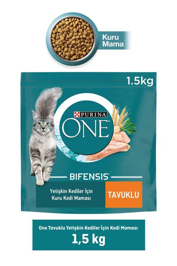 Purina One Tavuklu Yetişkin Kedi Maması 1.5 Kg - Image 1