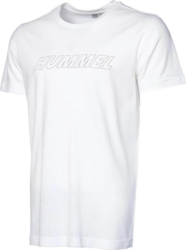 Hummel Hmlt-te Callum Cotton 9116149001 Beyaz Erkek Tişört - Image 1