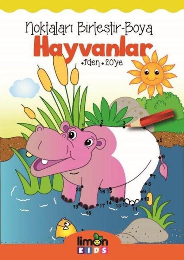 Noktaları Birleştir-Boya Hayvanlar - Limonkids - Image 1