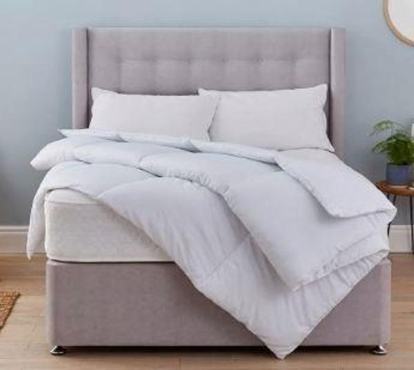 Vefa Home Çift Kişilik Yorgan Beyaz 195 x 215 cm - Image 1