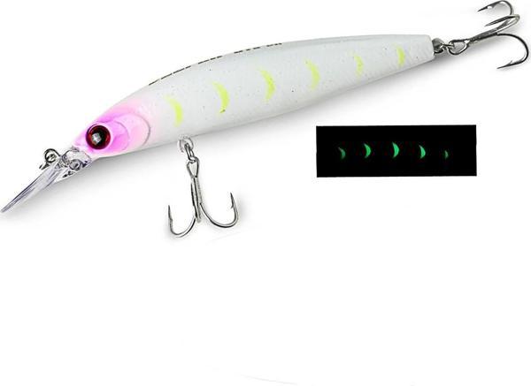 Fujin Deeper 97S-DR 97mm 18gr Sinking Maket Balık 034 Glow Purple - Image 1