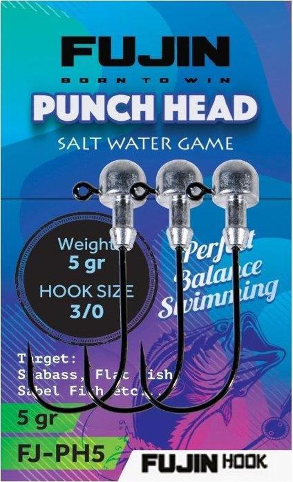 Fujin Punch Head Jig Head FJ-PH #3/0 5gr - Image 1