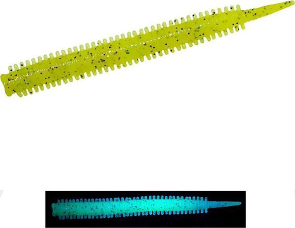 Fujin Yummy Sandworm 7cm LRF Silikonu Yellow - Image 1