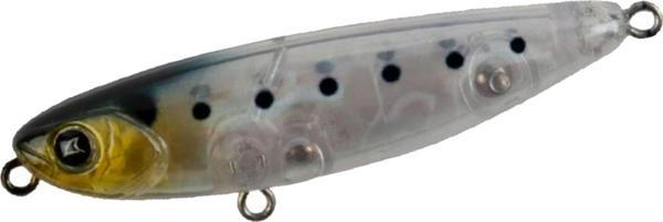 HanFish Baskın65 65mm 7gr Su Üstü Maket Balık BS74 Ghost Silver - Image 1