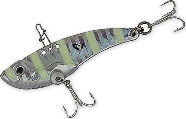 Savage gear 3D VIB Blade 3,5 cm 4gr Vibrasyon Yem Glow Zebra - Image 1