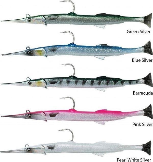 Savage gear Needlefish Pulsetail 2+1 14 cm 12g Suni Yem Blue Silver - Image 1