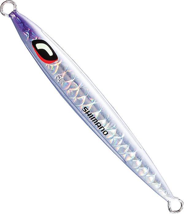 Shimano Ocea Stinger Butterfly Pebble Light 105mm 60gr Metal Jig Yem 005 Silver - Image 1