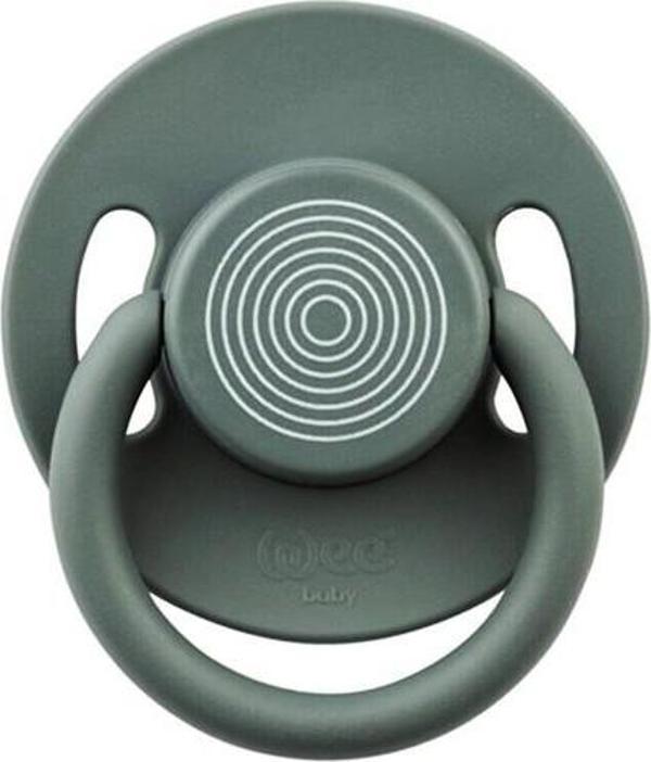 Wee Baby Cool Yuvarlak Uçlu Emzik 6-18 Ay Gri No:2 - Image 1
