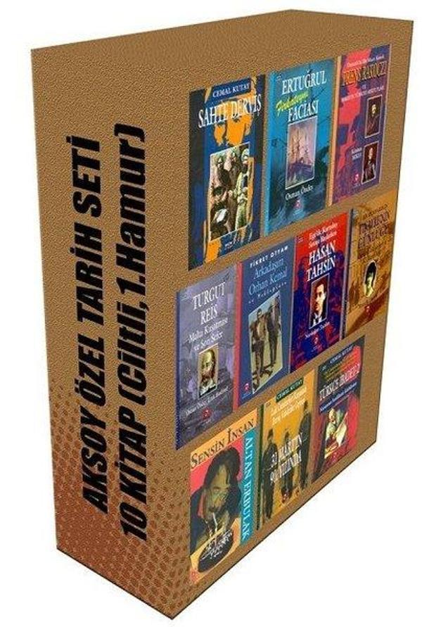 Aksoy Özel Tarih Seti - 10 Kitap Takım Kutulu - Aksoy Yayıncılık - Image 1