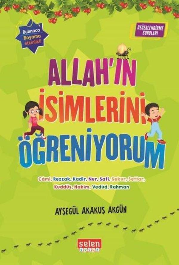 Allah'ın İsimlerini Öğreniyorum Seti-6 Kitap Takım - Selen Çocuk - Image 1