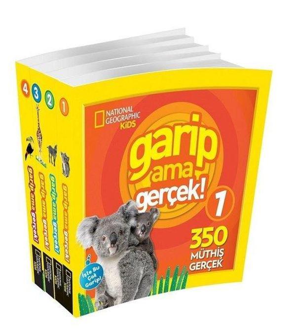 Garip Ama Gerçek  Seti-National Geographic Kids-4 Kitap Takım - Beta Kids - Image 1