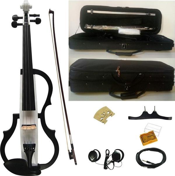 ELEKTRO KEMAN 4/4 KUTULU BEYAZ - Image 1