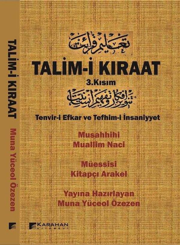 Talim-i Kıraat 3.Kısım - Karahan Kitabevi - Image 1
