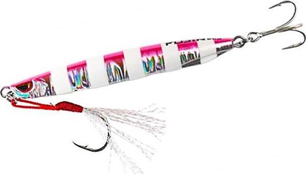 Fujin Metal Cast 20gr Shore Jig Yem MT02 Pink Zebra Glow - Image 1