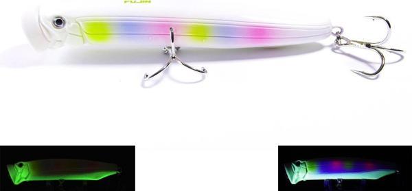 Fujin Salt Popper 12cm 30gr Su Üstü Popper 018 Pearl Rainbow Glow - Image 1