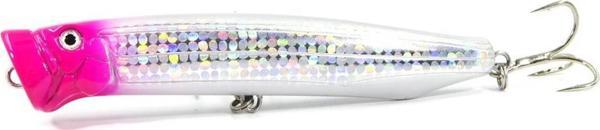 Fujin Salt Popper 12cm 30gr Su Üstü Popper 030 Pink Head Shiny - Image 1