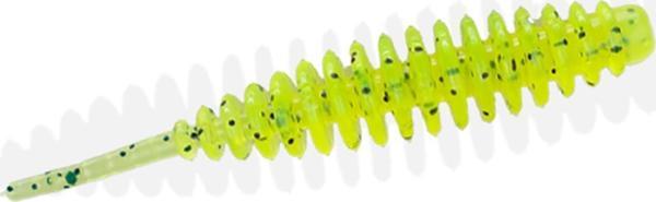 Fujin Tantoo 60mm 10 Adet LRF Silikonu Chartreuse Black UV - Image 1