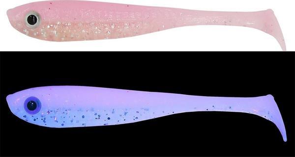 Mef Kılçık 7cm 5 Adet Silikon Yem UV Pembe - Image 1