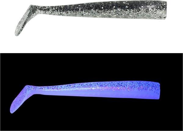 Mef Sargan 10cm 3 Adet Silikon Yem UV Naturel - Image 1