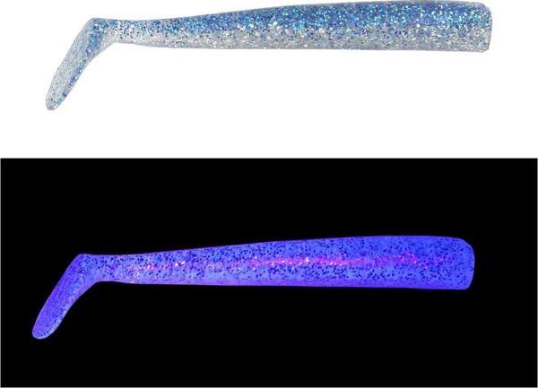 Mef Sargan 10cm 3 Adet Silikon Yem UV Yıldız - Image 1