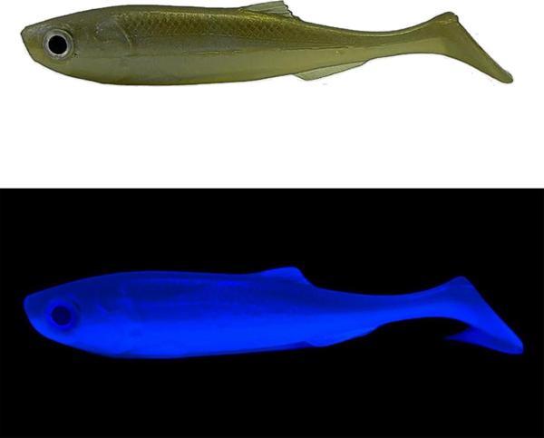 Mef Gamit 6.5cm 5 Adet Silikon Yem UV Gold - Image 1