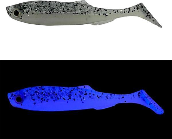 Mef Gamit 6.5cm 5 Adet Silikon Yem UV Naturel Ghost - Image 1