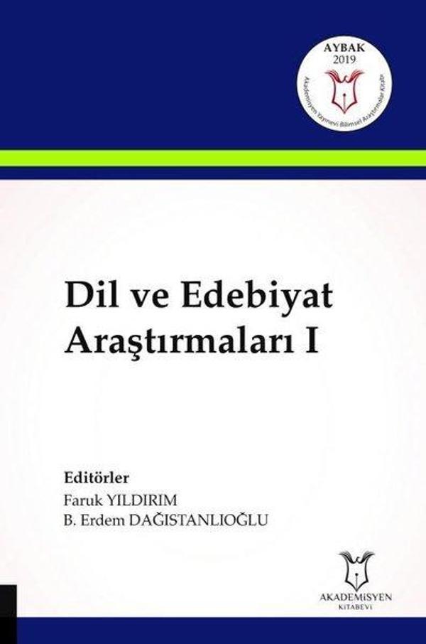 Dil ve Edebiyat Araştırmaları-1 - Akademisyen Kitabevi - Image 1