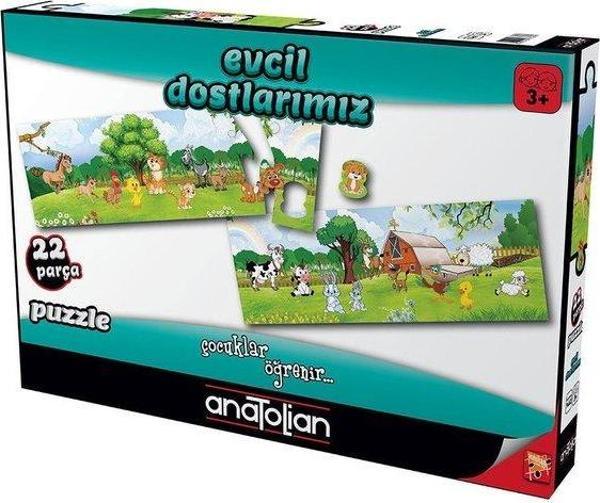 Anatolian 7462 Evcil Dostlarımız 22 Parça Puzzle - Image 1