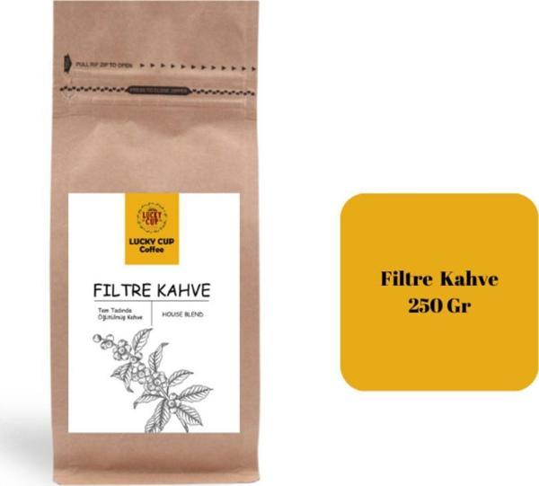Lucky Cup  House Blend Filtre Kahve 250 Gr - Image 1